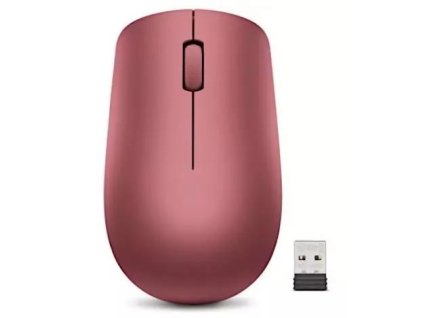 Lenovo 530 Wireless Mouse (Cherry Red) - myš