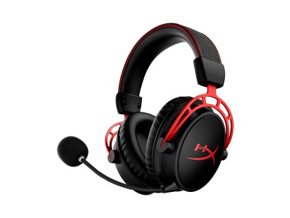 HyperX Cloud Alpha Wireless RED GAM HEADSET - Sluchátka k PC