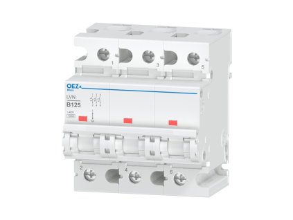 OEZ Jistič 125B/3 LVN 10kA