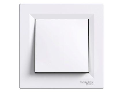 SCHNEIDER Spínač Asfora č.1 bílá IP44