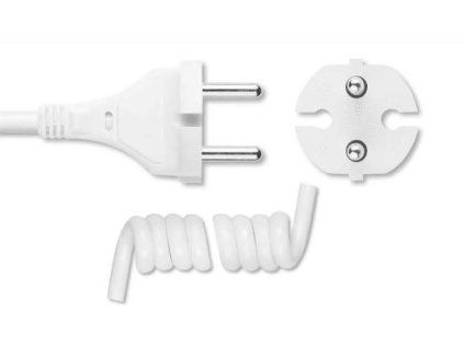 TEKABEN Flexo 10m PVC kulatá 2x0,75 vidlice rovná černá