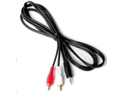 PREMIUMCORD Kabel Jack 2.5mm stereo - 2x Cinch M 2m
