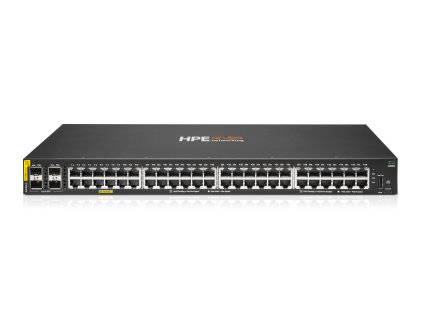 HPE Aruba Networking CX 6000 48G Class4 PoE 4SFP 370W Switch