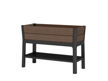 Květináč Keter Darwin Elevated Pro hnědý