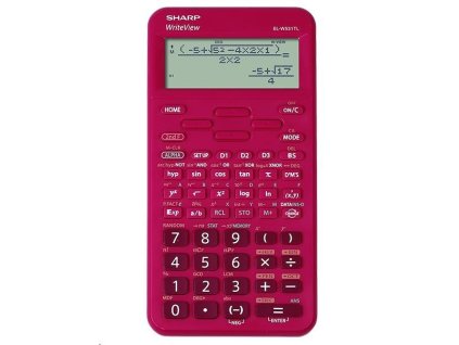 SHARP kalkulačka - ELW531TLBRD - Blister - červená