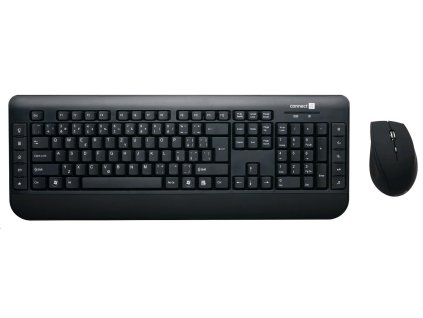 CONNECT IT Bezdrátový set klávesnice a myš CI-185, černý
