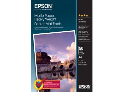 EPSON Paper A4 Matte - Heavyweight , 50 sheets