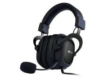 C-TECH herní sluchátka s mikrofonem Archon V2 (GHS-23B), pro-gaming, PC/PS/XBOX/ANDROID, černá