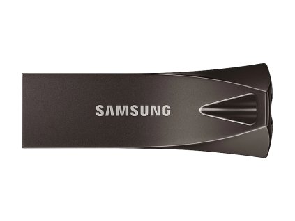 Flashdisk Samsung BAR Plus 128GB, USB 3.1, kovový, šedý