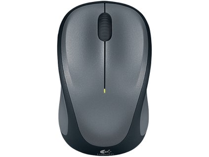 Logitech M235/Cestovní/Optická/1 000 DPI/Bezdrátová USB/Šedá