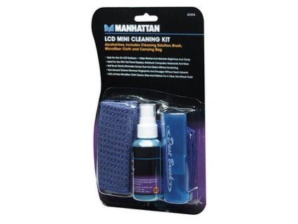 MANHATTAN Čistící sada na LCD obrazovky - Mini