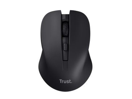 Trust Mydo/Kancelářská/Optická/1 800 DPI/Bezdrátová USB/Černá