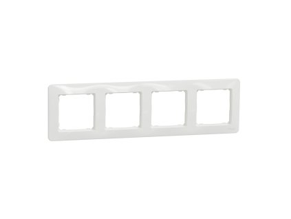 SCHNEIDER Sedna Design & Elements Rámeček čtyřnásobný bílá
