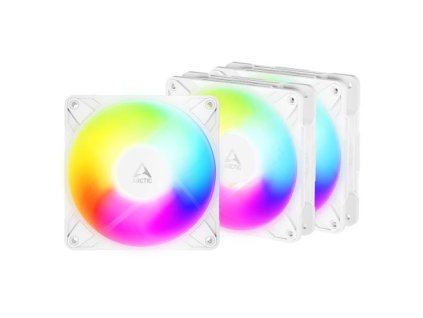 ARCTIC P14 Pro A-RGB Reverse Value pack (3 ks) ventilátor - 140mm, white