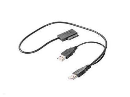 GEMBIRD externí adaptér USB na Slim SATA SSD, DVD