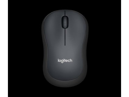 Logitech Wireless Mouse M220 Silent, black
