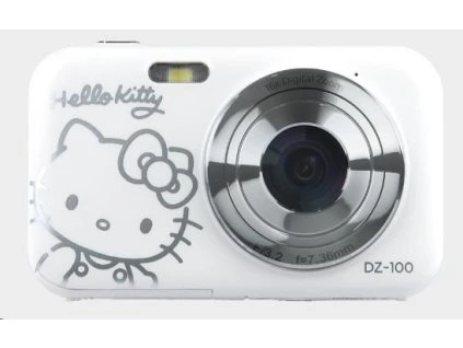 YASHICA Hello Kitty Digital Camera DZ-100 (White)
