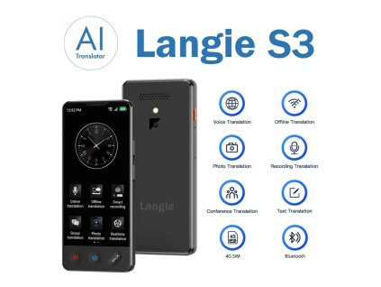 LANGIE S3 - kapesní překladač