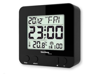 TechnoLine WT 235BK digitální budík, černá