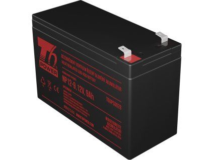 Akumulátor T6 Power NP12-9, 12V, 9Ah, F2
