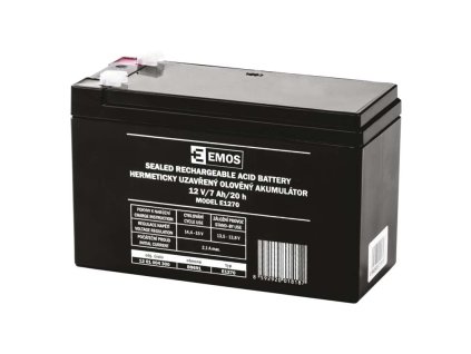 EMOS Akumulátor SLA 12V 7Ah Fa4,7