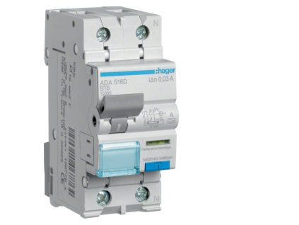 HAGER Chránič 16B/1N/0,03 ADA516D