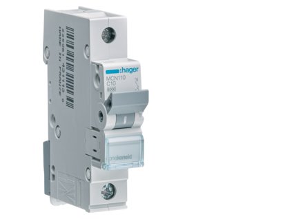 HAGER Jistič 10C/1 MCN110 6kA