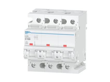 OEZ Jistič 100C/3 LVN 10kA