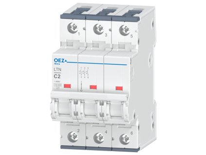 OEZ Jistič 2C/3 LTN 10kA