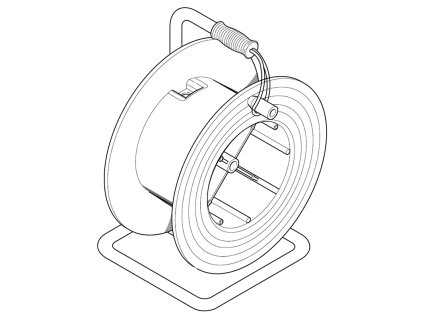 SCAME Buben ROLLER 330 prázdný