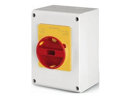 SCAME Spínač ISOLATOR-TP 32A 3P emergency IP65