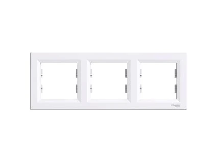 SCHNEIDER Rámeček Asfora troj. bílá