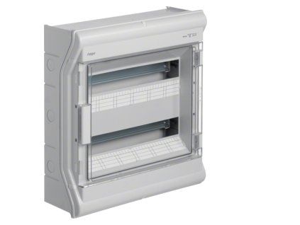 Skříň VECTOR II VE218L 36TE průh.dv.IP54