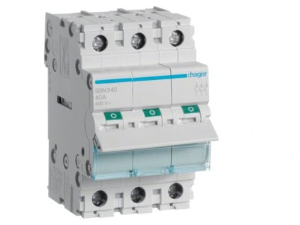 HAGER Spínač SBN340 40A 3P