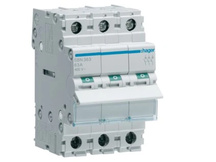 HAGER Spínač SBN363 63A 3P
