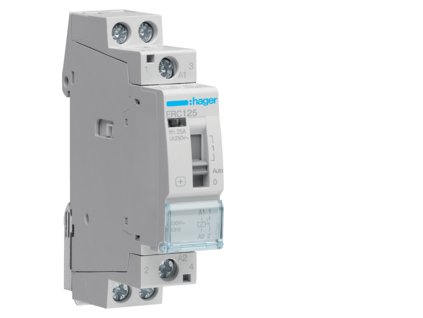 HAGER Stykač ERC125 1S 25A 230VAC