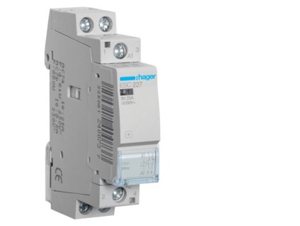 Stykač ESC227 1S+1R 25A 230VAC
