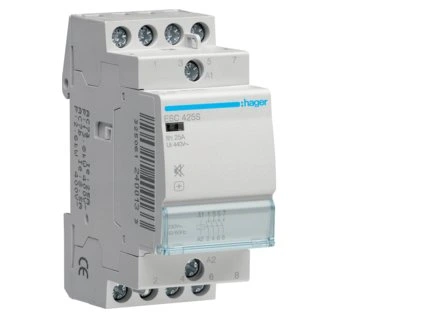 HAGER Stykač ESC425S 4S 25A 230VAC