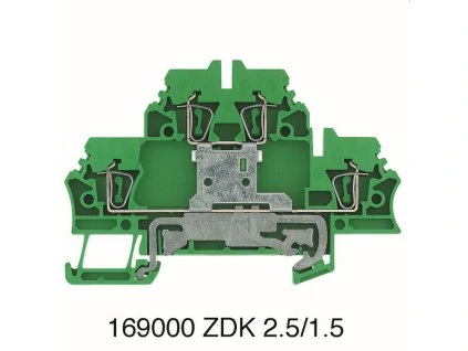 Svorka Weidmuller ZDK 2.5/1.5PE