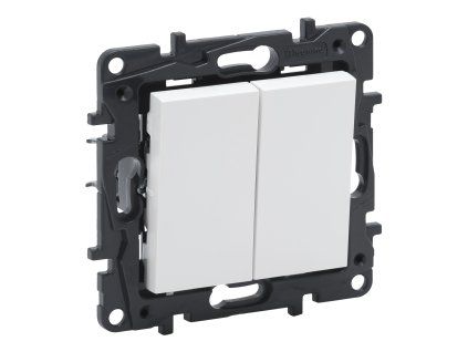 LEGRAND Spínač NILOÉ STEP 863105 č.5 bílá