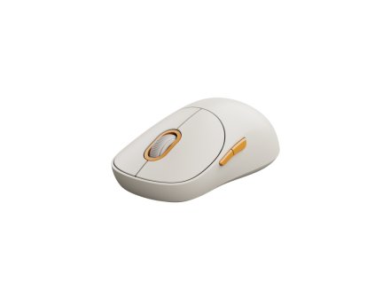 Xiaomi Wireless Mouse 3/Kancelářská/Optická/1 200 DPI/USB+BT/Bílá