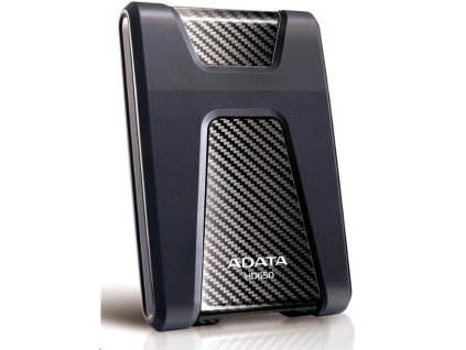 ADATA Externí HDD 1TB USB 3.1 DashDrive Durable HD650, černý (gumový, nárazu odolný)