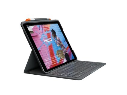 Logitech Slim Folio pro iPad (CZ layout, grav.)
