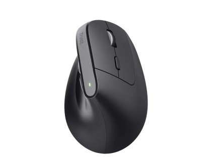 Trust Bayo+/Vertikální/Optická/Pro praváky/2 400 DPI/USB+BT/Černá