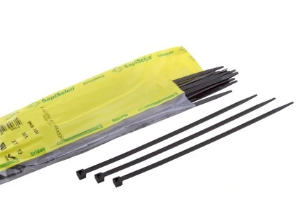 SAPISELCO Pásek vázací 160x2,5 černá (100ks)