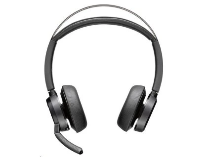 Poly Voyager Focus 2 MS Teams s nabíjecím stojánkem, USB-A/C adaptér, stereo