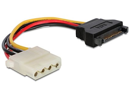 Kabel CABLEXPERT SATA M na Molex F