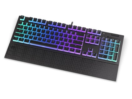 Endorfy Omnis Pudding Blue/Drátové USB-A/US layout/Černá