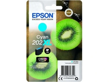 EPSON singlepack,Cyan 202XL,Premium Ink,XL