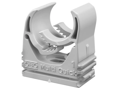 OBO BETTERMANN Příchytka Multi-Quick 15-19mm PA světle šedá